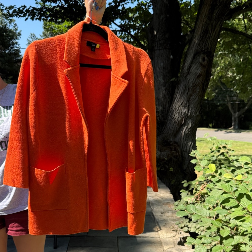 J. Crew Vibrant Orange Women's Blazer